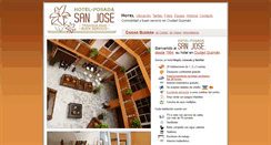 Desktop Screenshot of hotelposadasanjose.com
